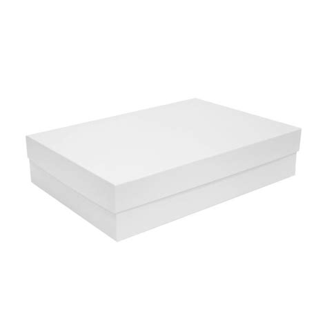 white metal rectangle box|white gloss rectangular box.